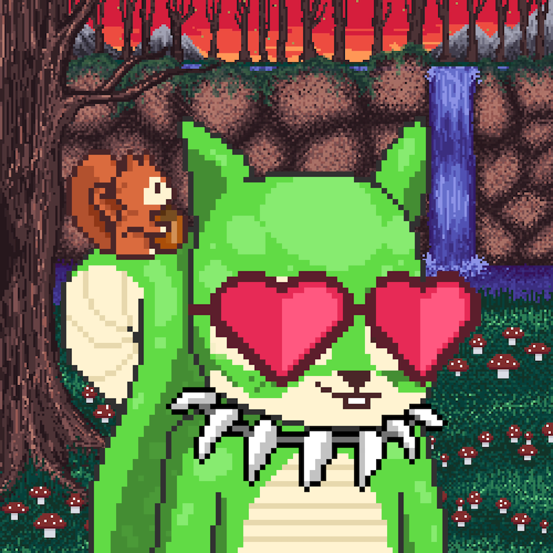 Pixel Squirrels #443